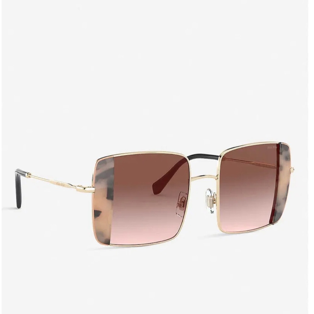 NIB Miu Miu Square Sunglasses